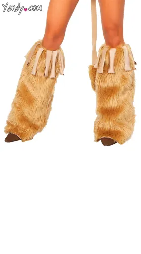 Courageous Lioness Leg Warmers