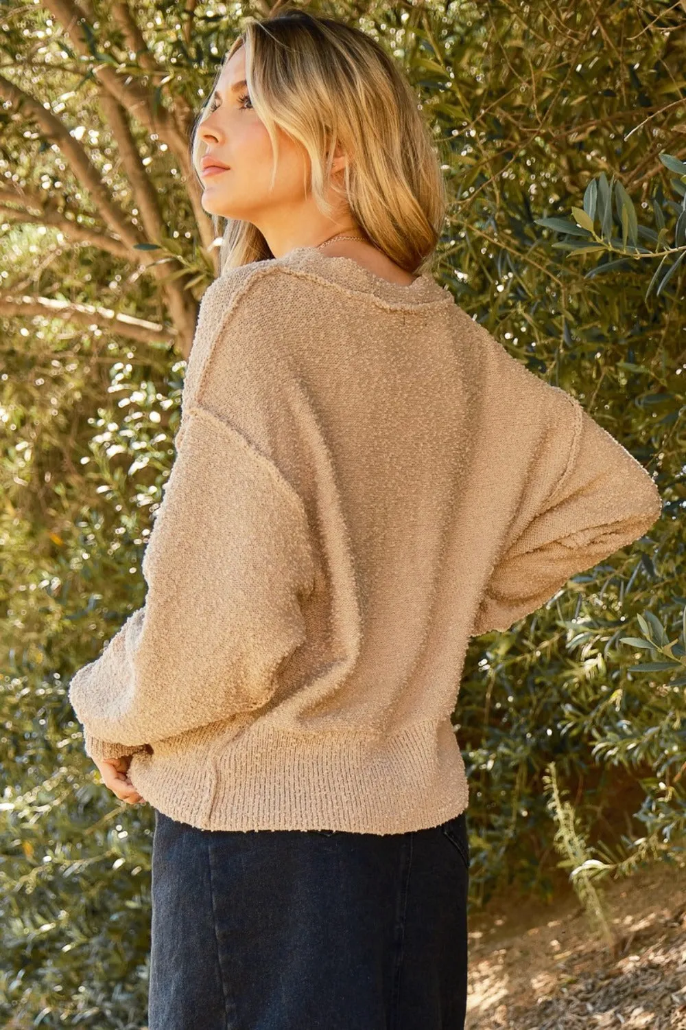 Crisp Morning Sweater Cardigan