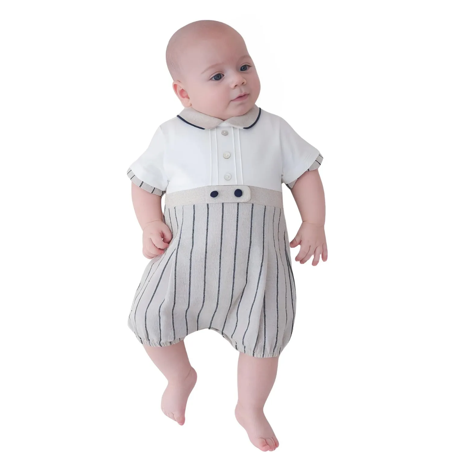 Croatia Chic Baby Boys Overall