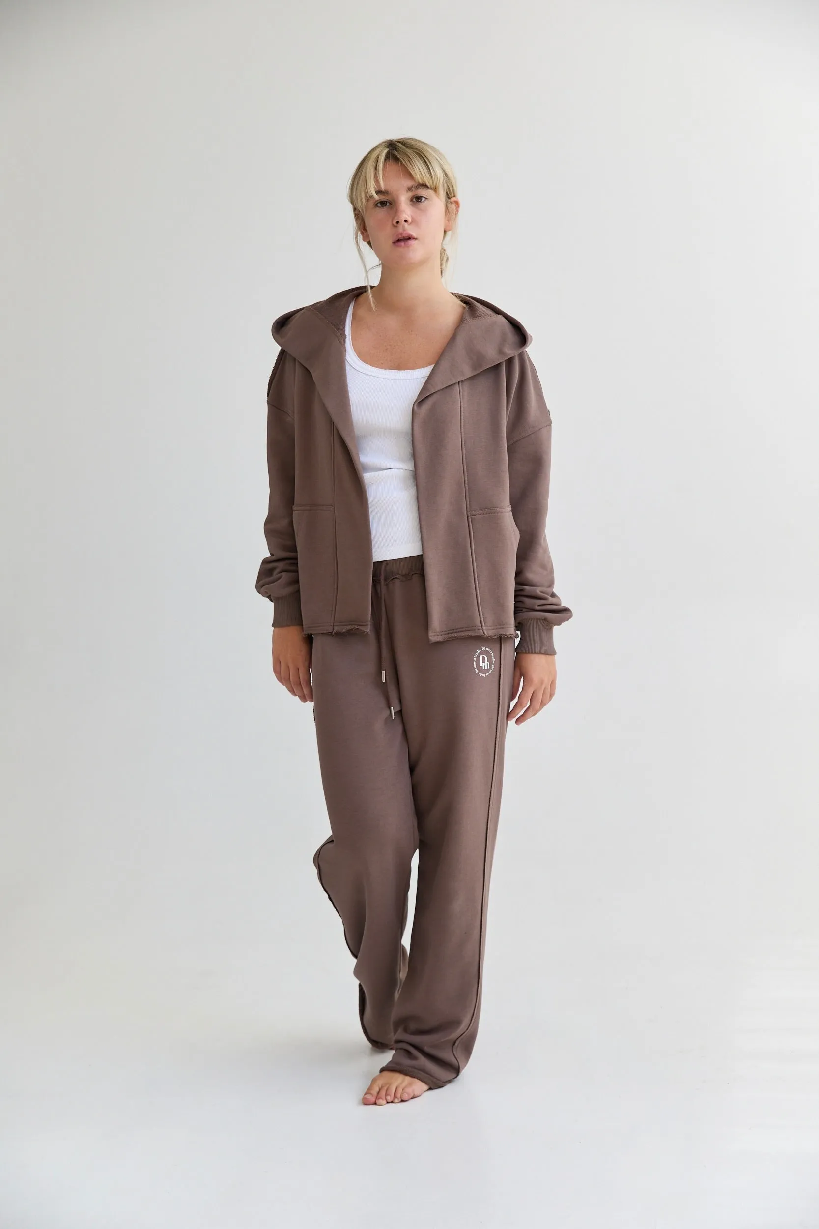 Dé cardigan - chocolate