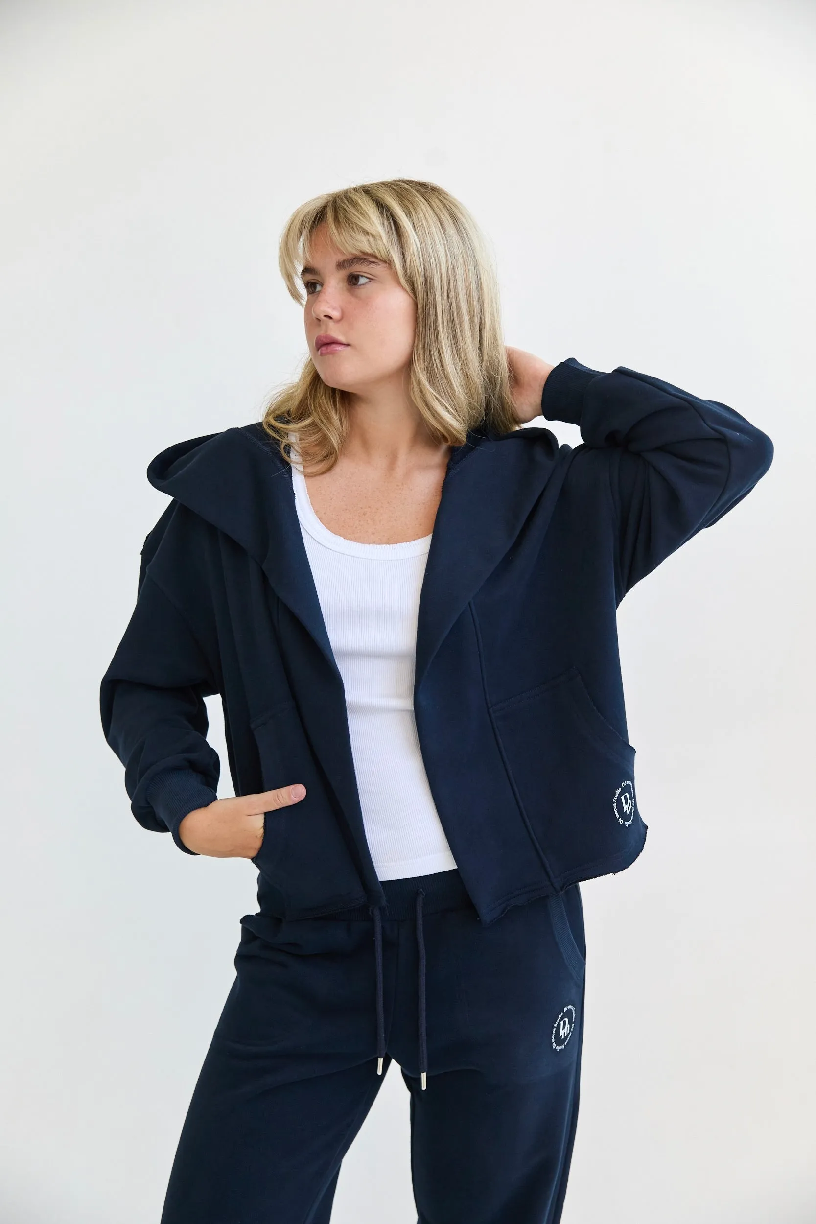 Dé cardigan - navy