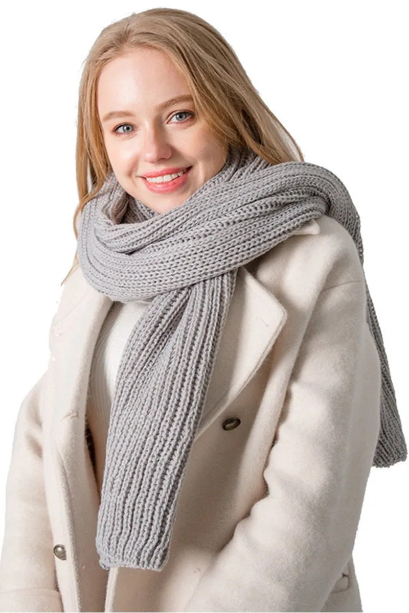 DAILY SOFT KNIT SCARF MUFFLER