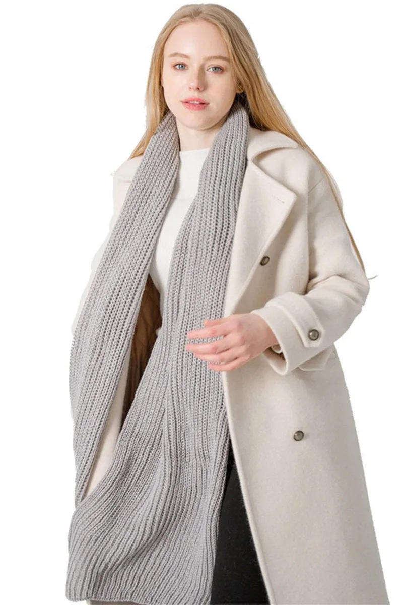 DAILY SOFT KNIT SCARF MUFFLER