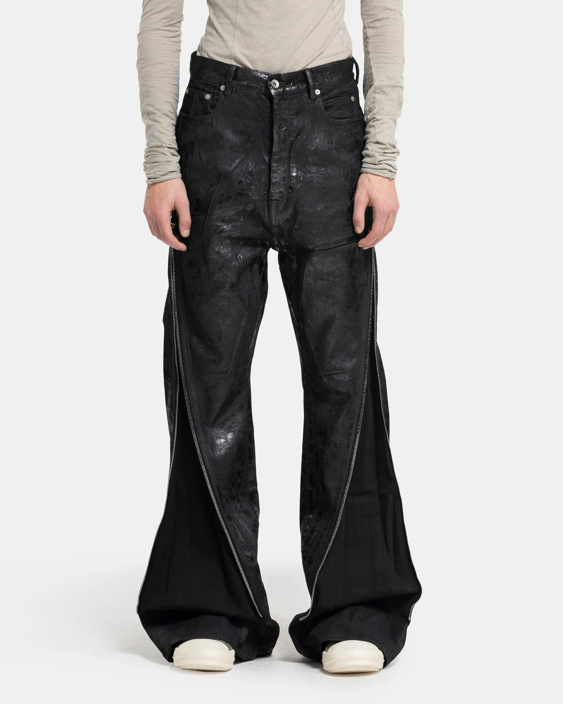 Denim Bolan Banana Jeans in Black