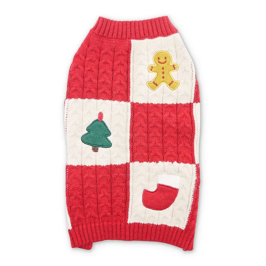 Dogo - Holiday Appliques Sweater