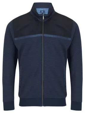 DRIFTER Blue Full Zip Sweatshirt