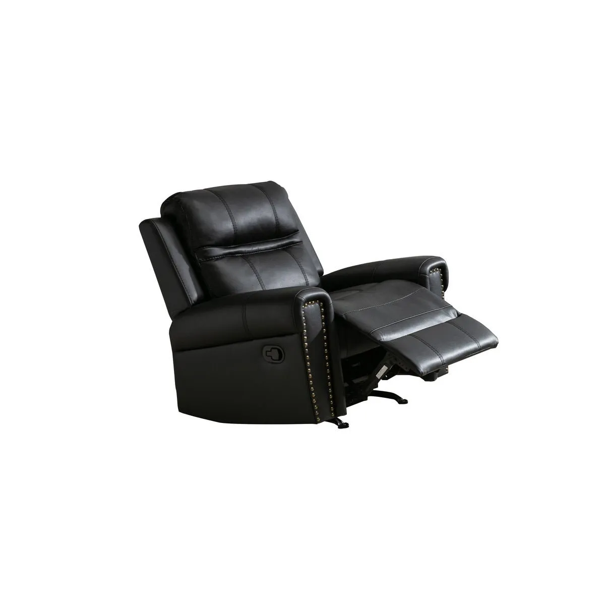 Emerson Black Rocker Recliner