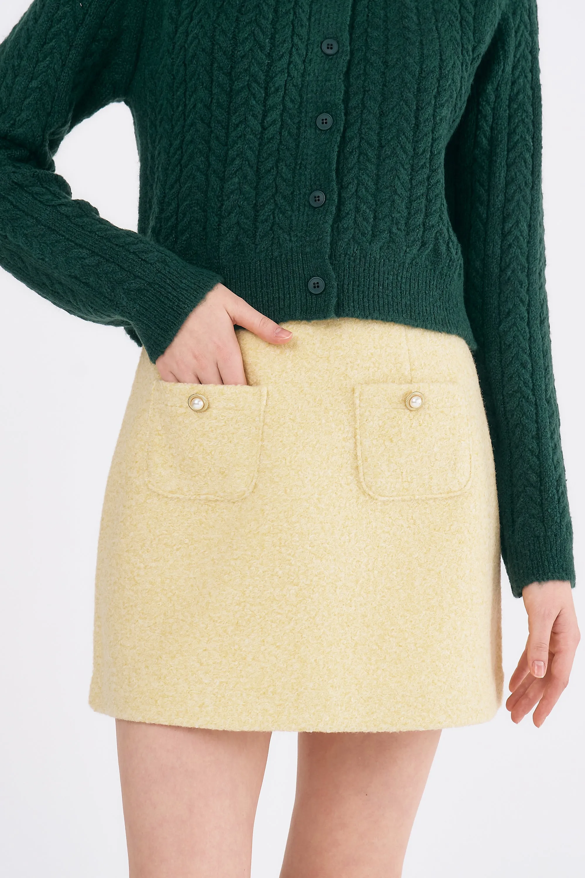 Emma Boucle Mini Skirt