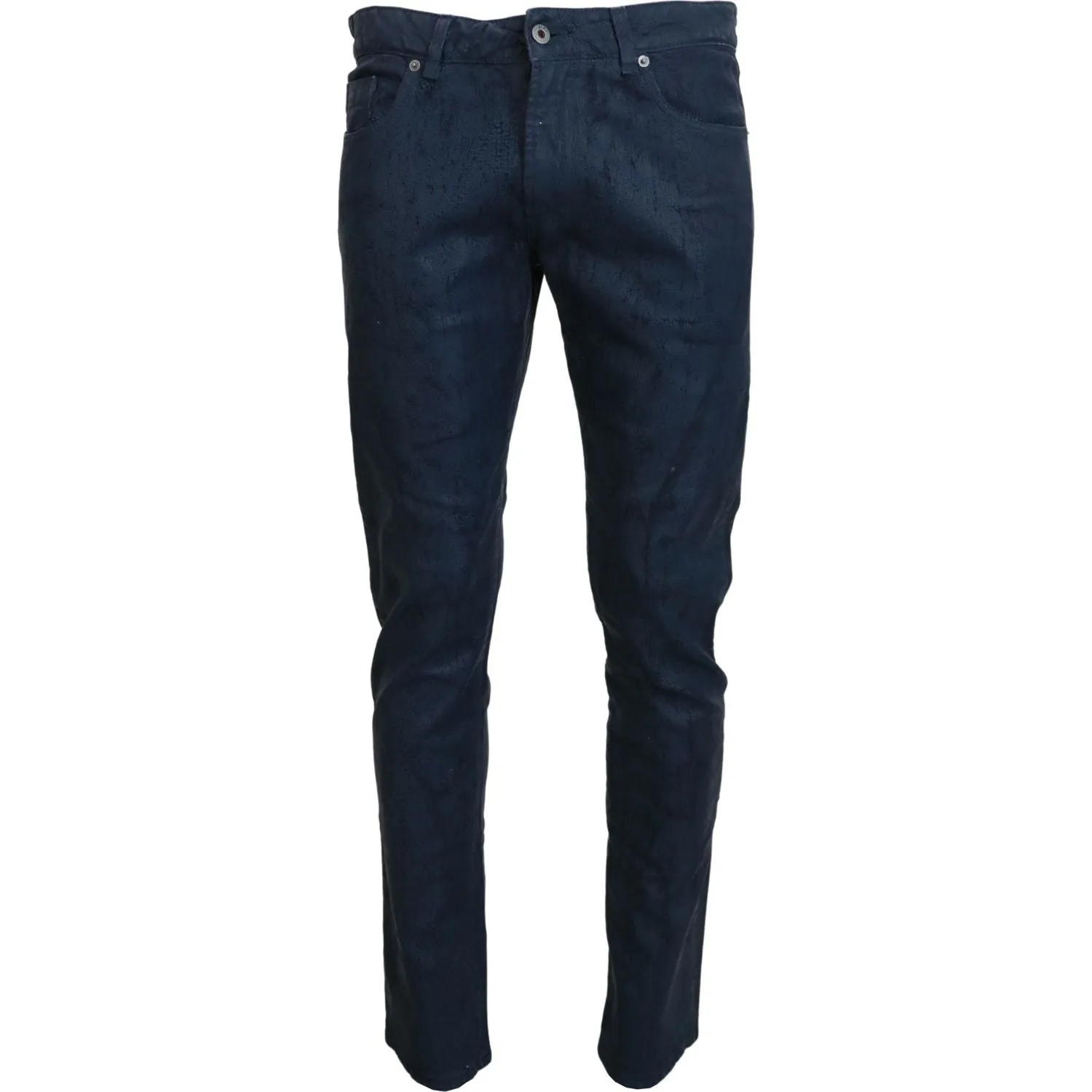 Exte Chic Tapered Blue Denim Jeans