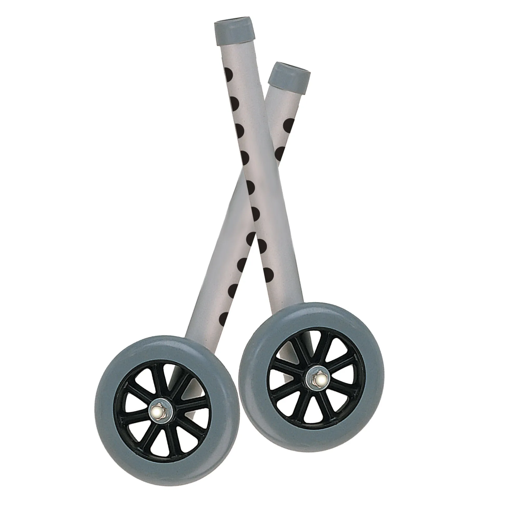 Extended Height Walker Wheels and Legs Combo Pack, 5" Wheels (1pair)