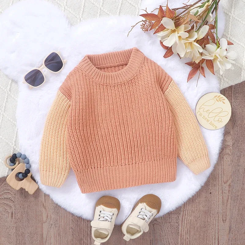 FALL VIBES Knitted Sweater