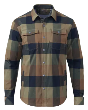 Field Flannel Fleece Shirt Jacket | Valo Plaid