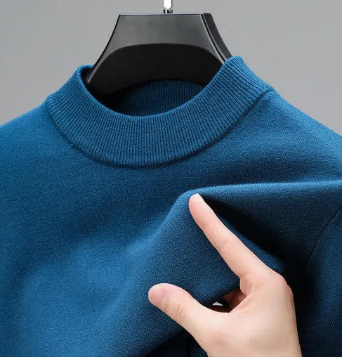 Funki Buys | Sweaters | Men's Aesthetic Mock Neck Sweaters