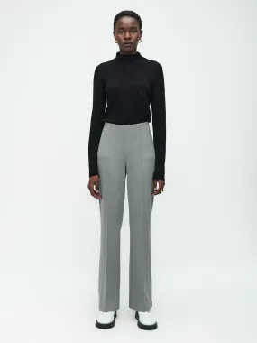 Greta Terry jersey Pants | Grey Melange