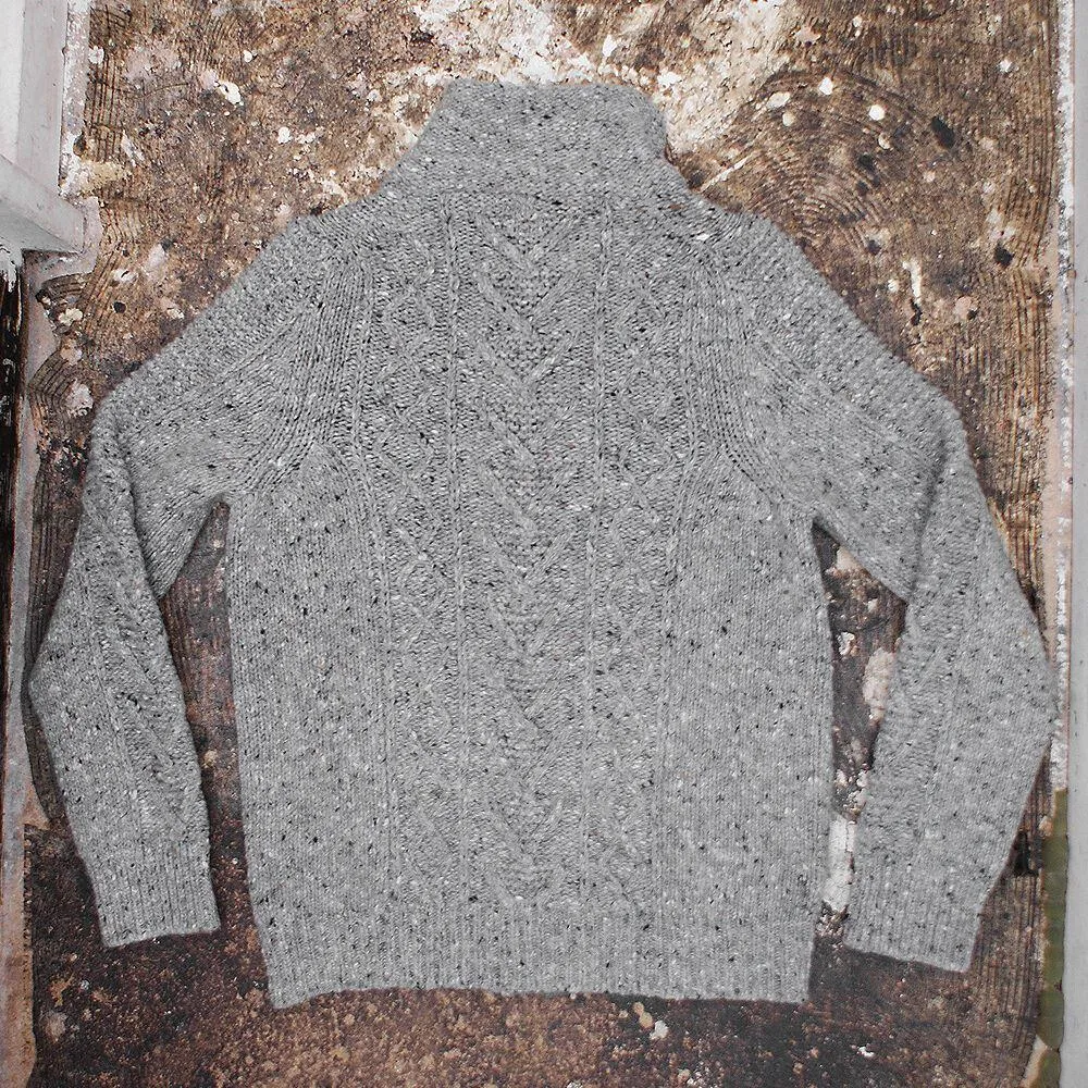 Grey Button Front Cardigan