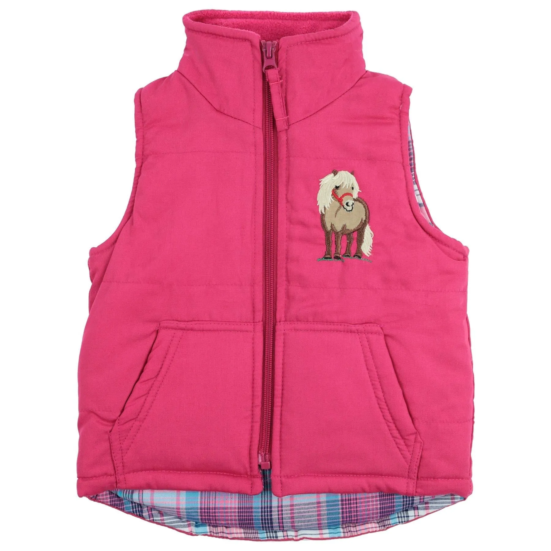 Hazy Blue Kids Country Padded Gilet