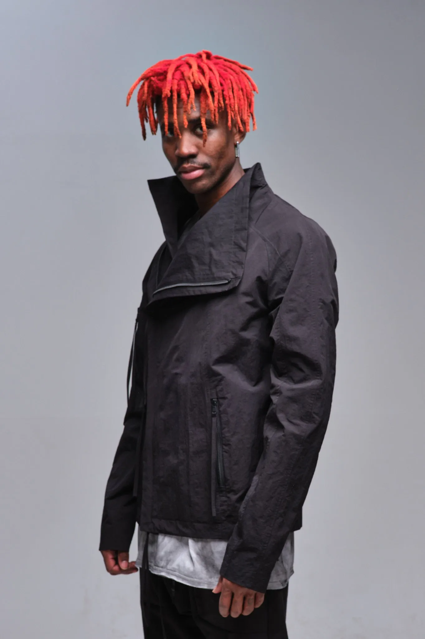 High-Neck Windproof jacket