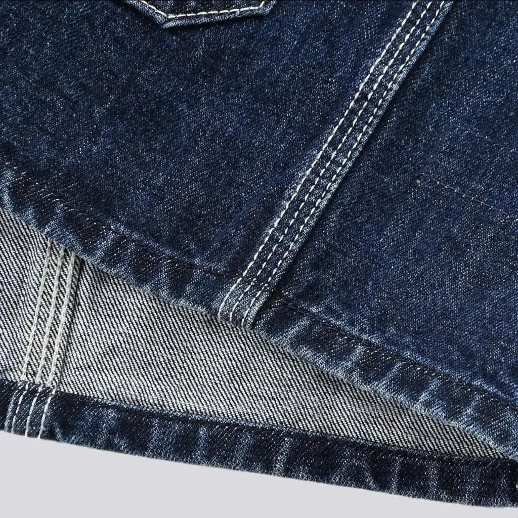 High quality chore selvedge jeans jacket