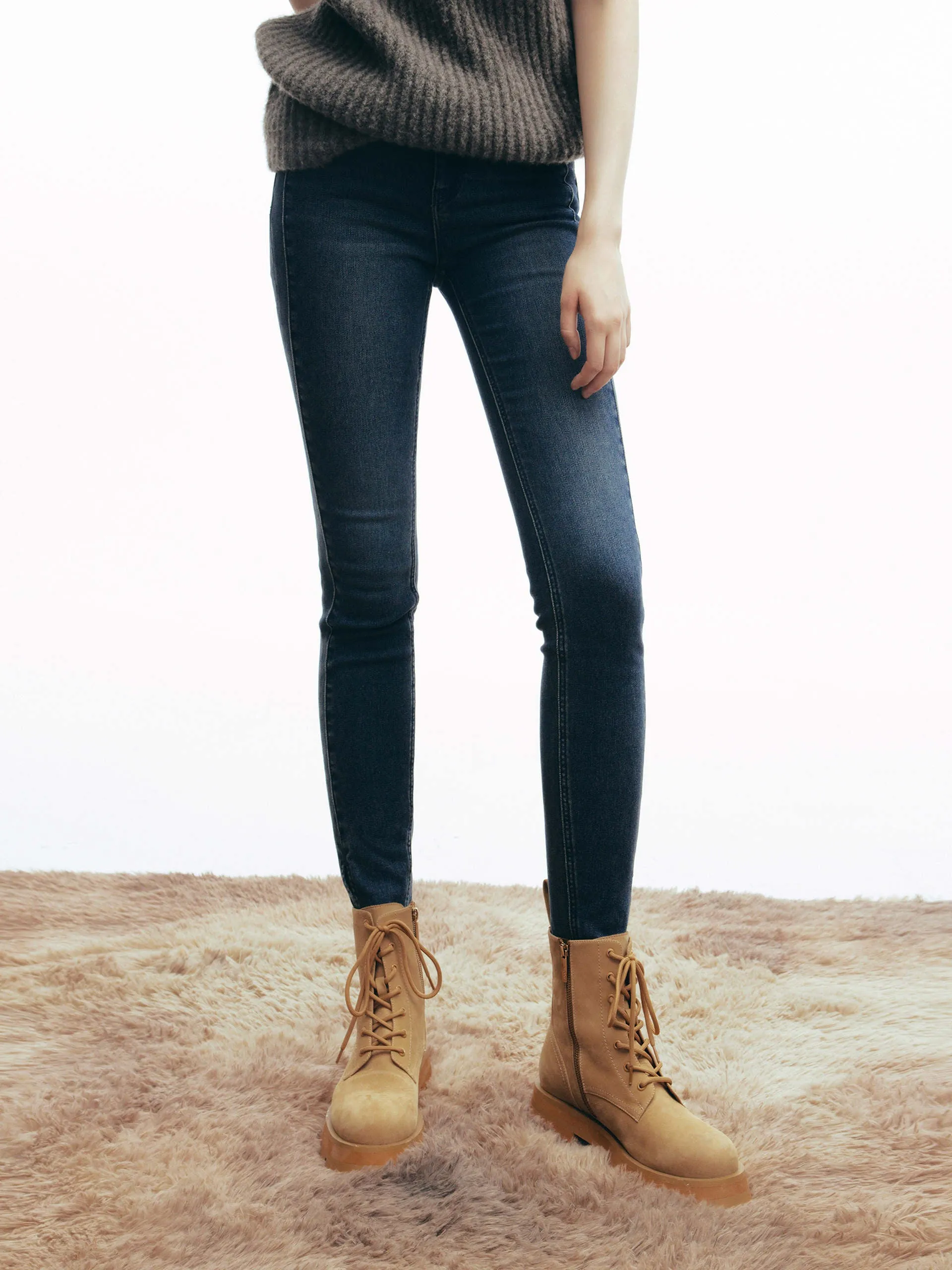 High Rise Skinny Jeans