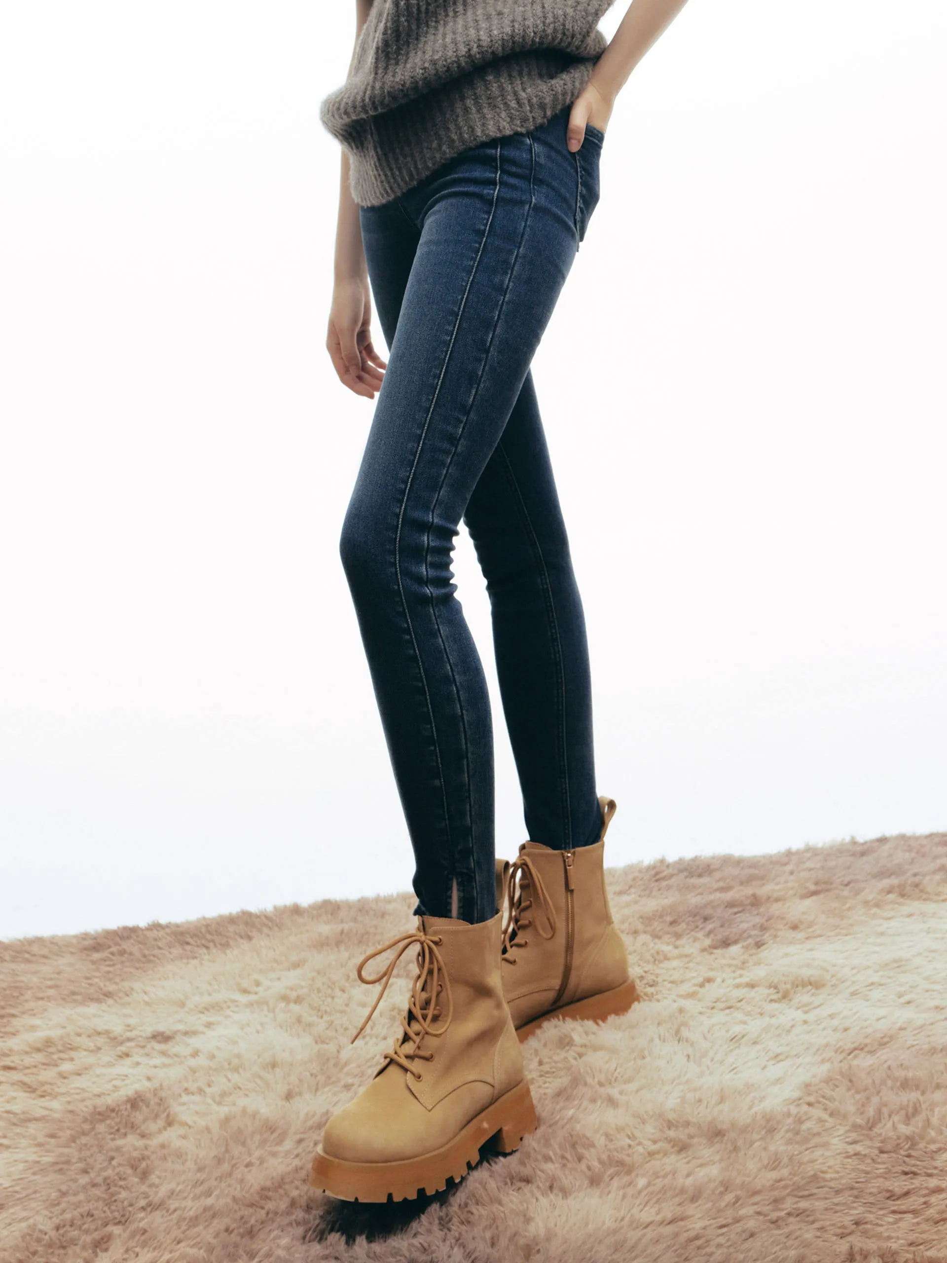 High Rise Skinny Jeans