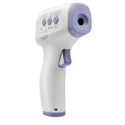 Homedics No Contact Infrared Digital Thermometer for Body, Food, Liquid, and Room