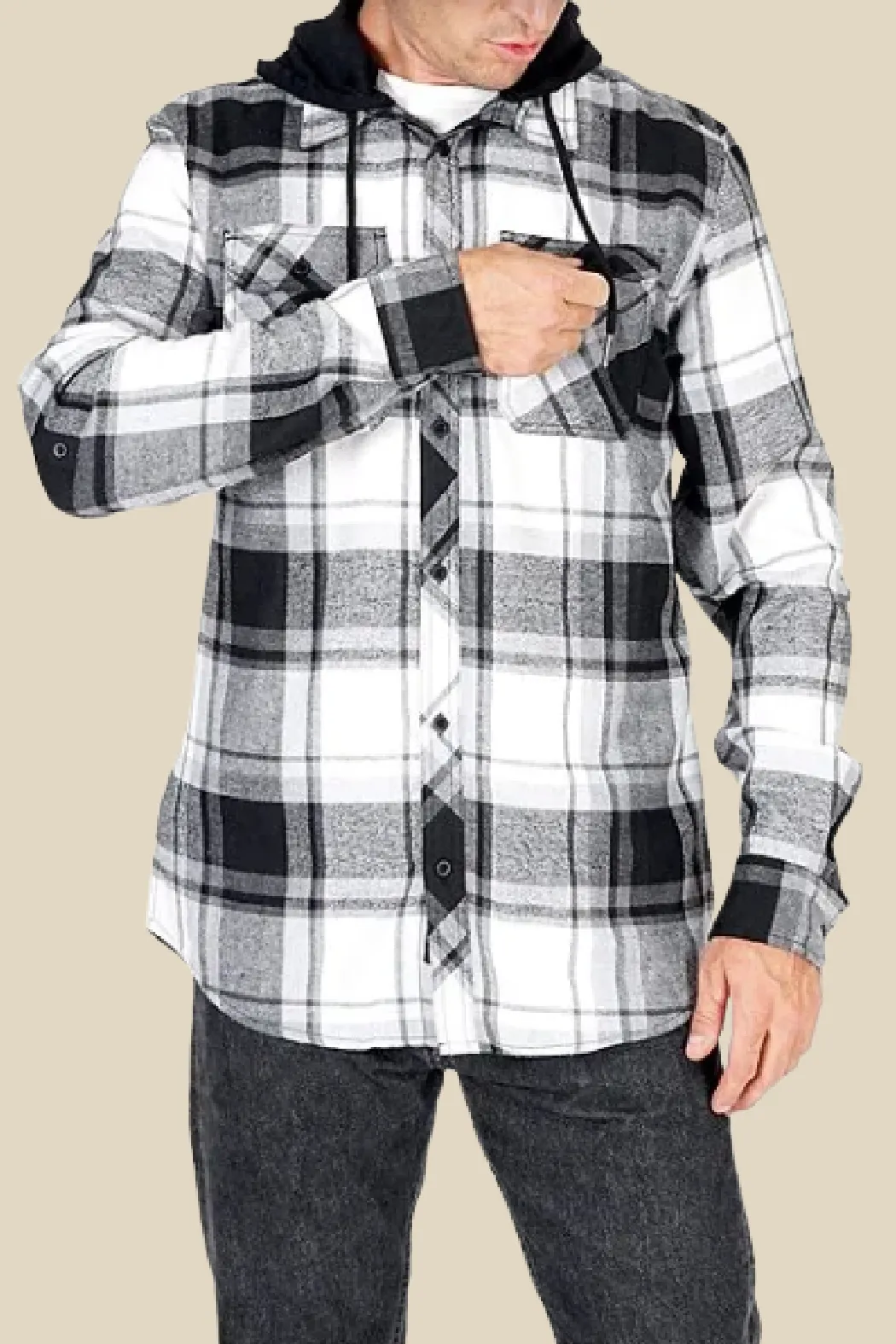 Hooded Flannel