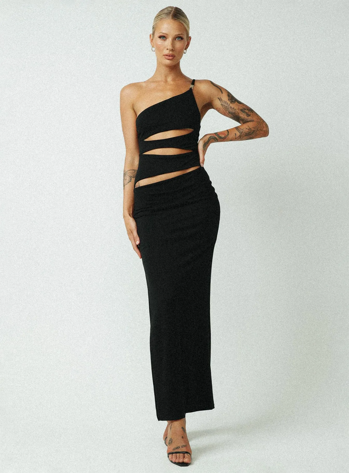 Jagger & Stone Claudia Maxi Dress Black