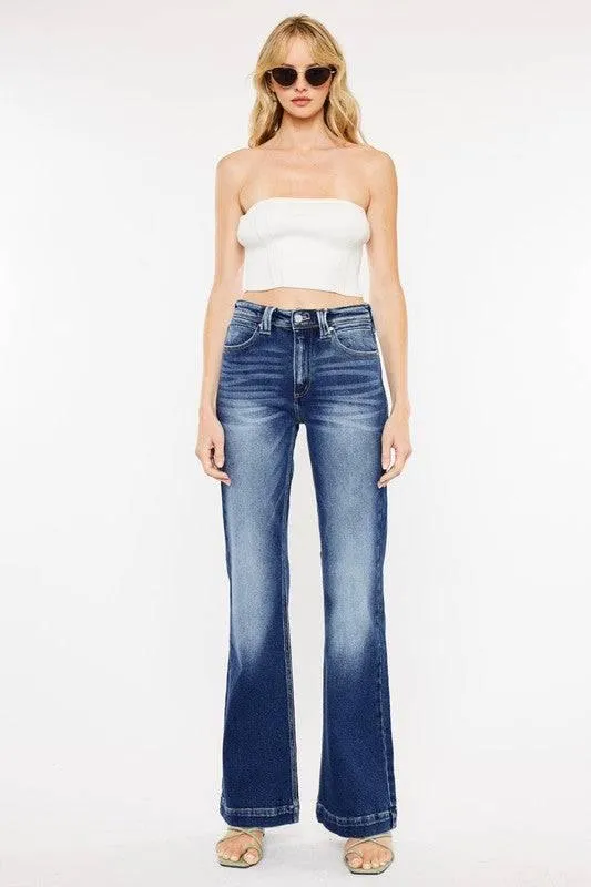 Kan can high rise holly flare jeans