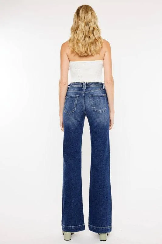 Kan can high rise holly flare jeans