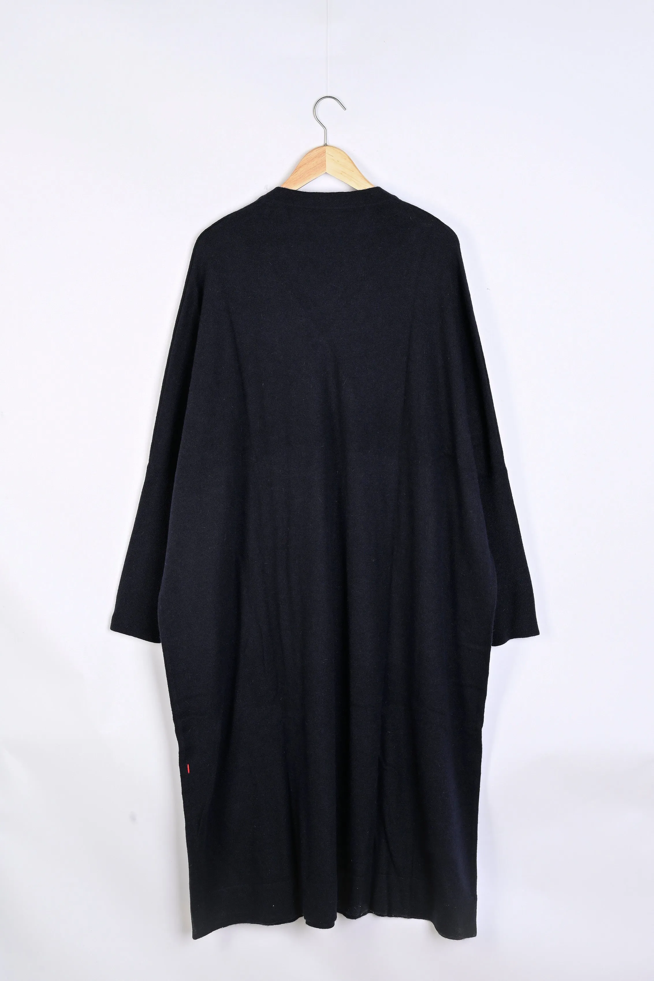 KNIT DRESS - WOOLANG - STEEL