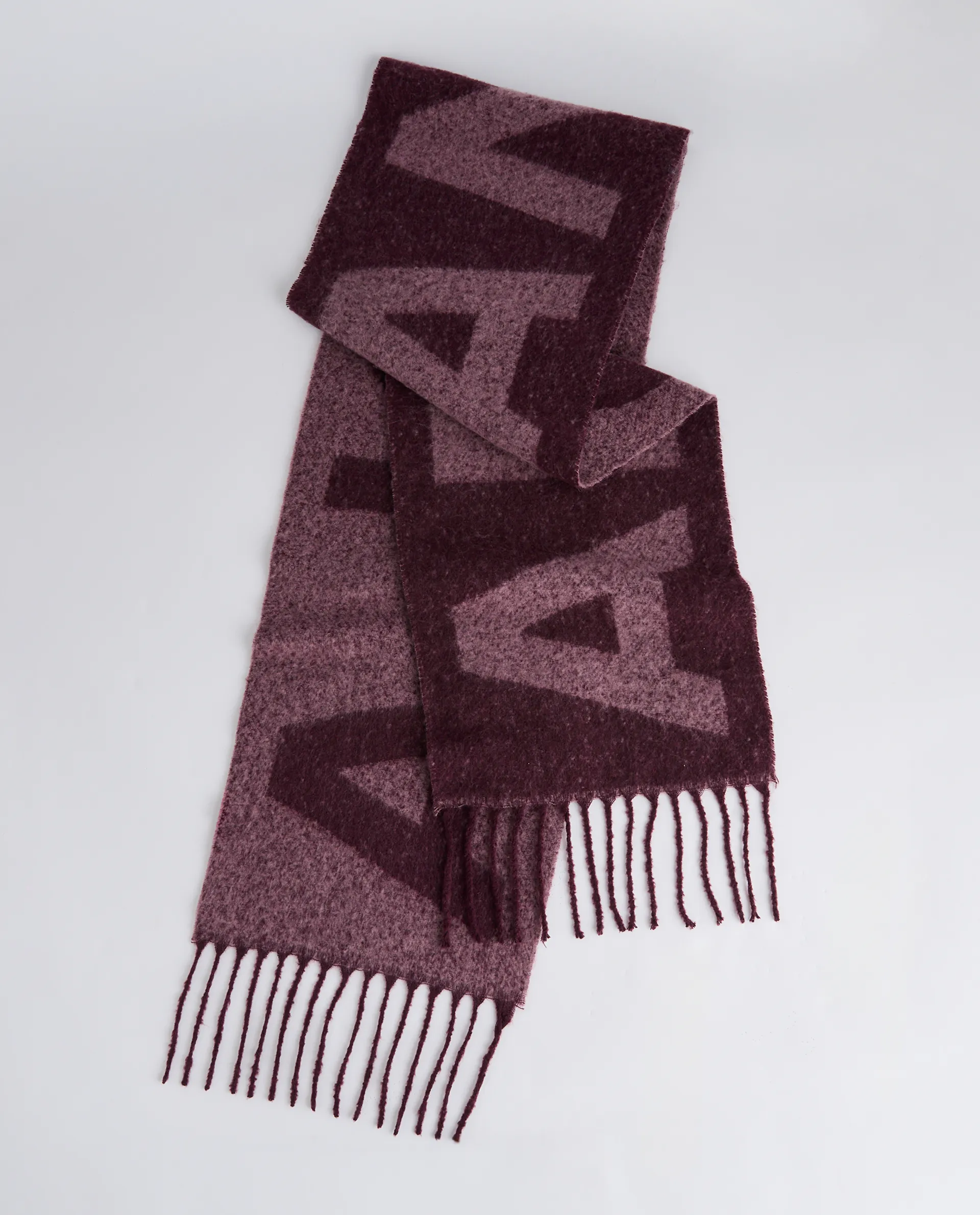 Knit Scarf - Dark Cherry