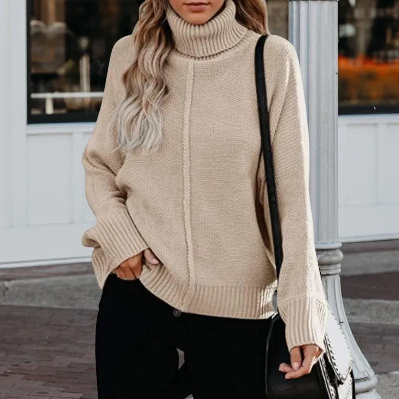 Knitted Turtleneck Sweater