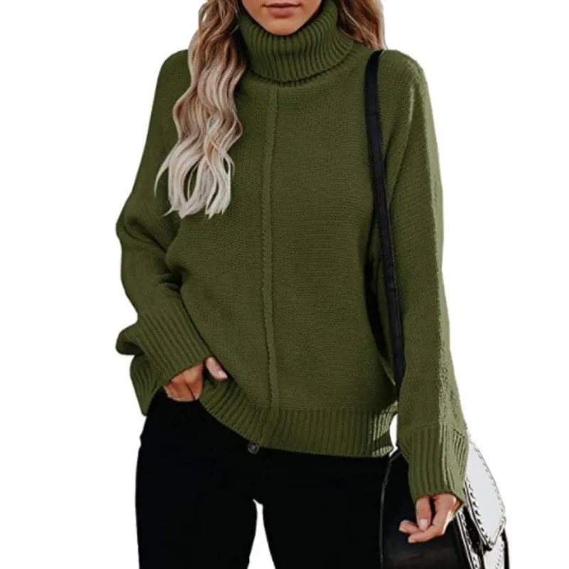 Knitted Turtleneck Sweater