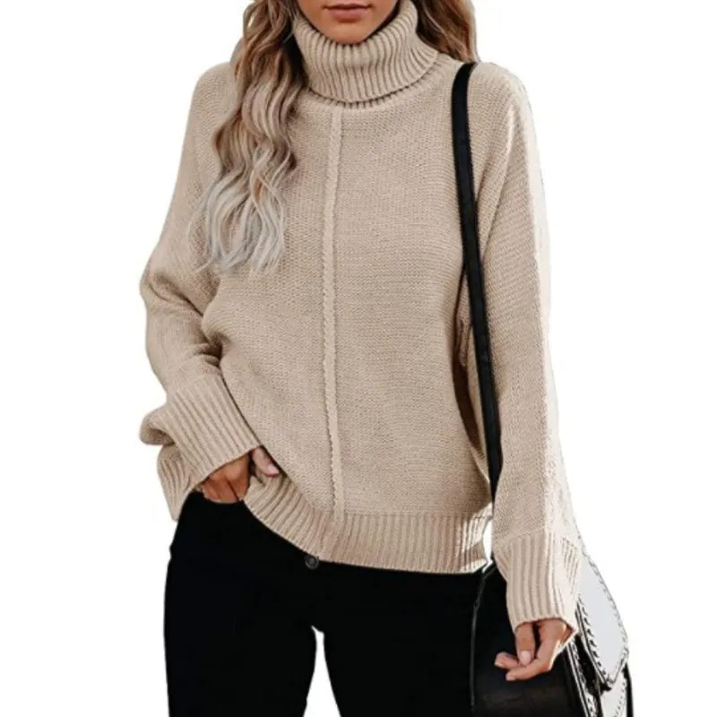 Knitted Turtleneck Sweater