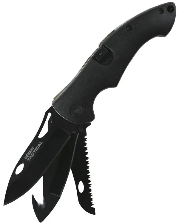 Kombat UK - Bushcraft Knife with multiple blades