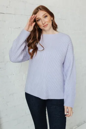 La-La Lux Sweater in Lavender