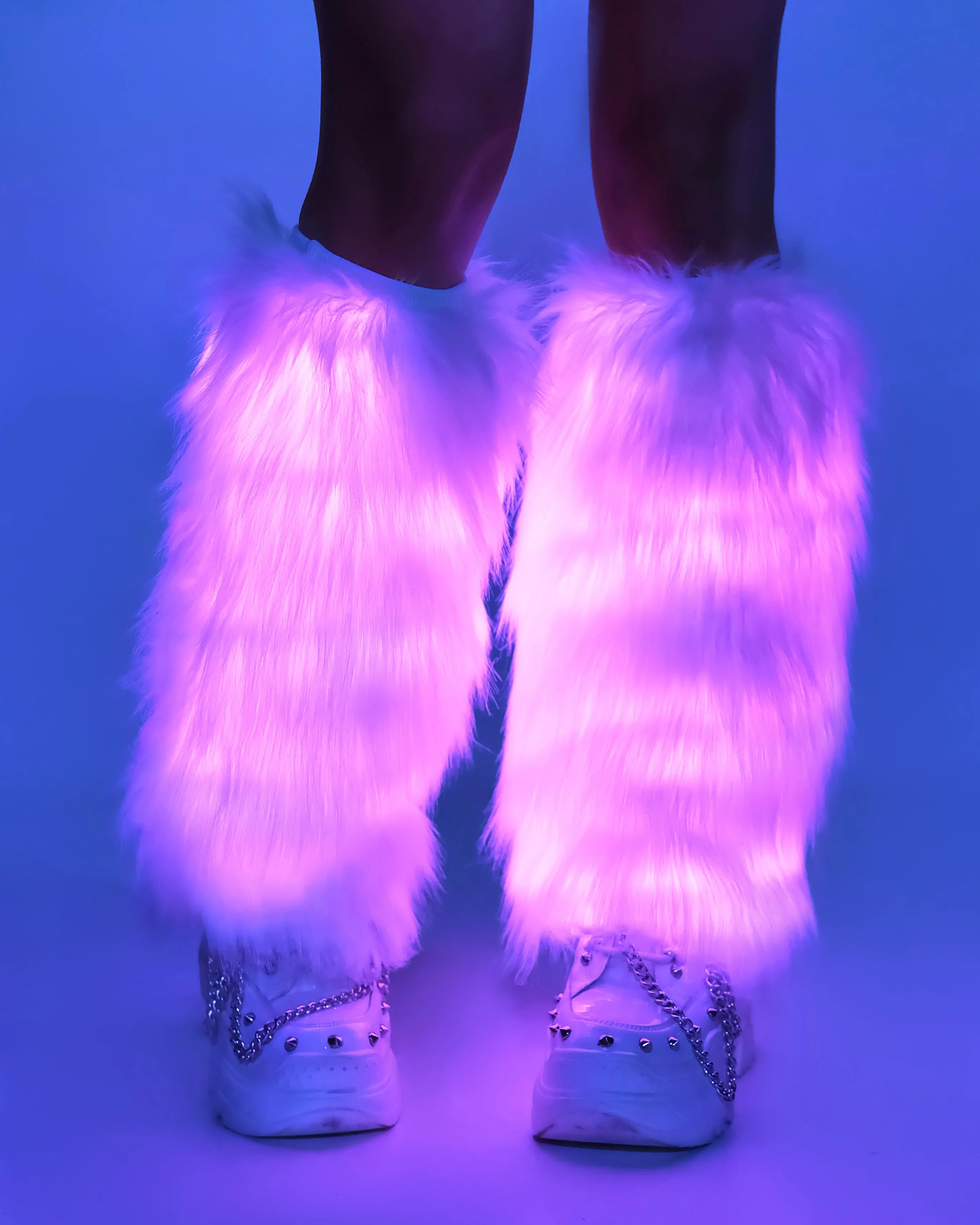 Light Up White Fluffies