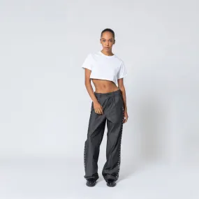 LOOP STITCH CHARCOAL PANT