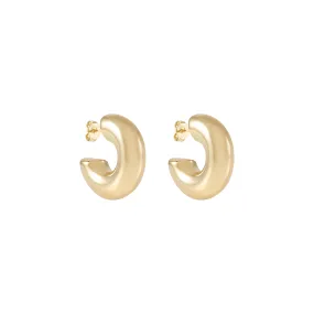 Lottie Hoop Earrings 30mm - Gold