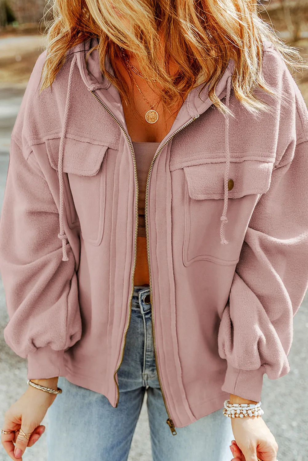 luna pink jacket