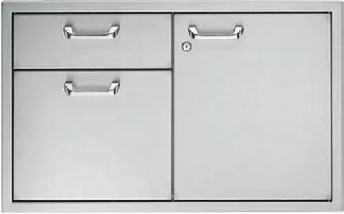 Lynx Professional Grill Series LSA36 36" Storage Door/Double Drawer Combination