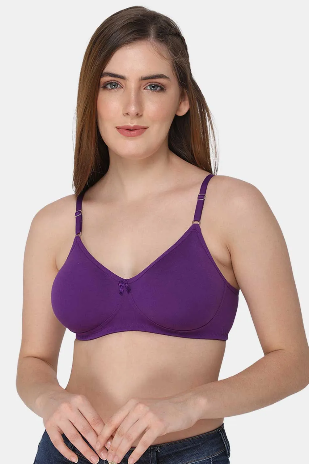 Medium Coverage Non-Wired Non-Padded Intimacy Saree Bra - INT29