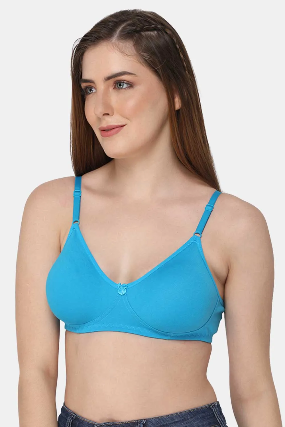 Medium Coverage Non-Wired Non-Padded Intimacy Saree Bra - INT29