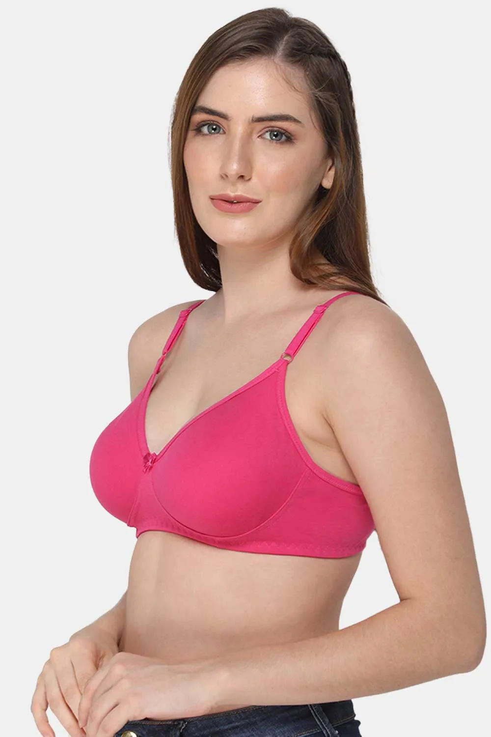 Medium Coverage Non-Wired Non-Padded Intimacy Saree Bra - INT29