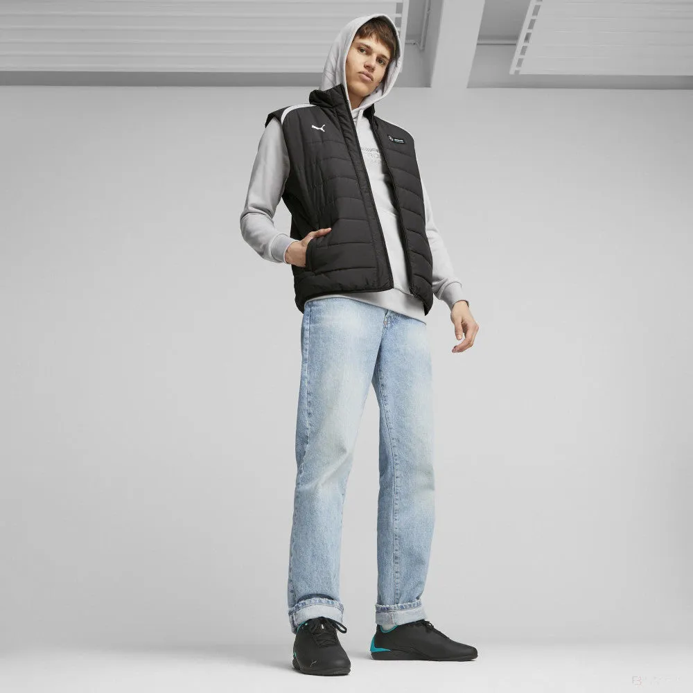 Mercedes padded gilet, Puma, black