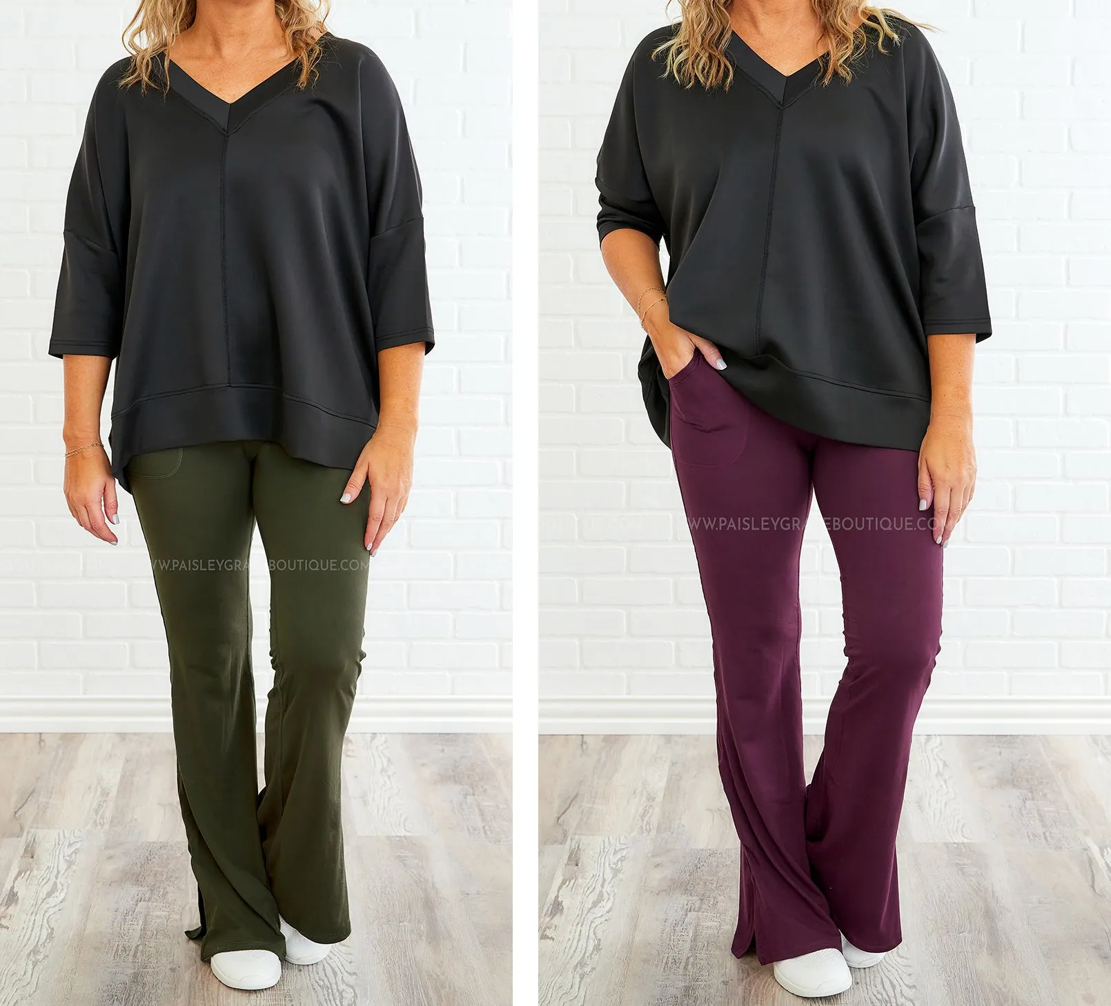 Meredith Yoga Pants - 2 colors - FINAL SALE