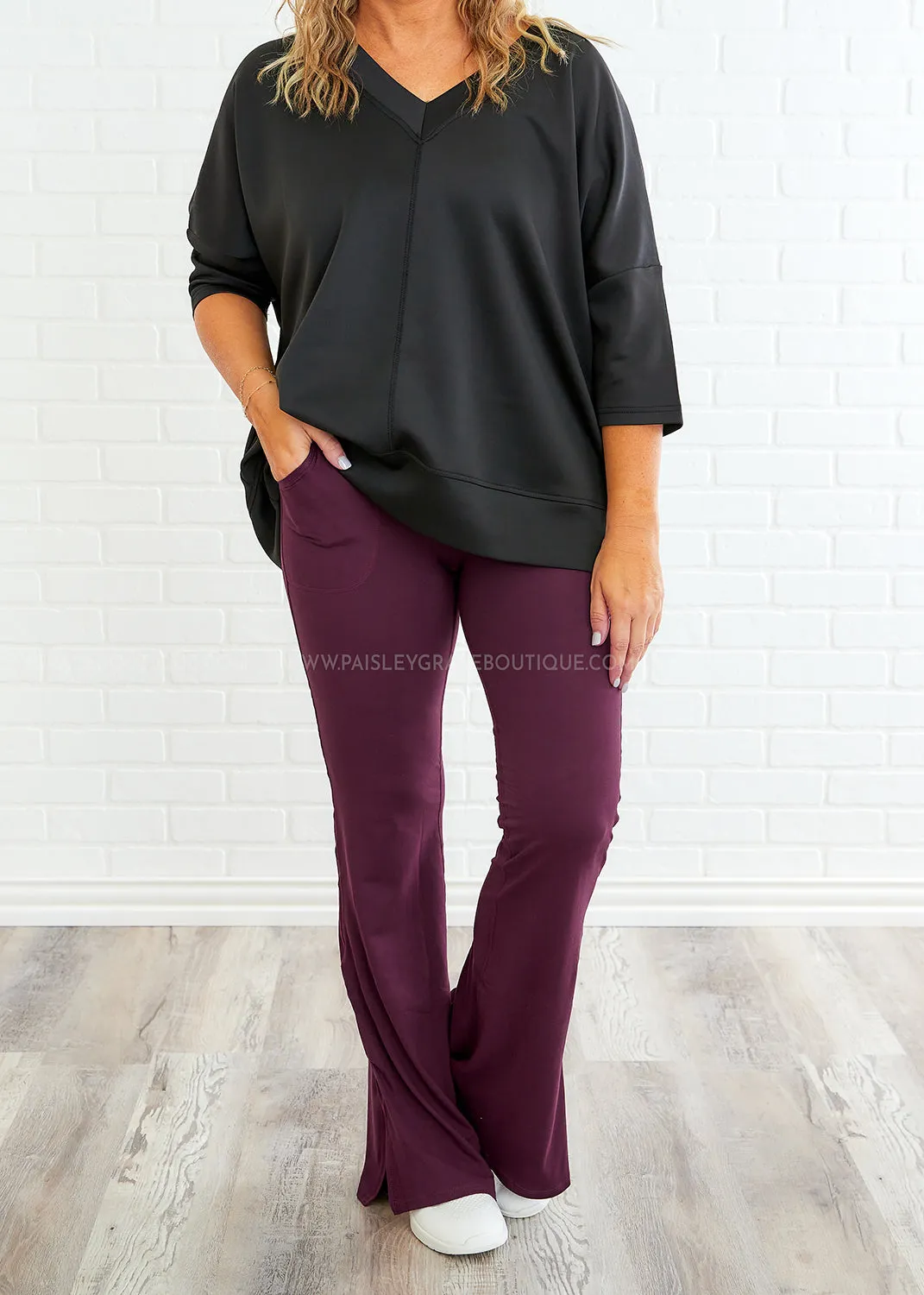 Meredith Yoga Pants - 2 colors - FINAL SALE