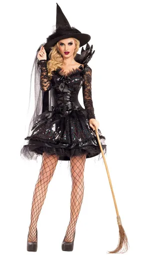 Midnight Black Witch Costume