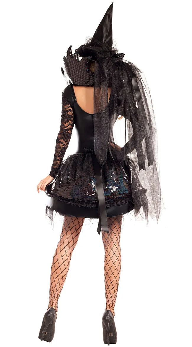 Midnight Black Witch Costume