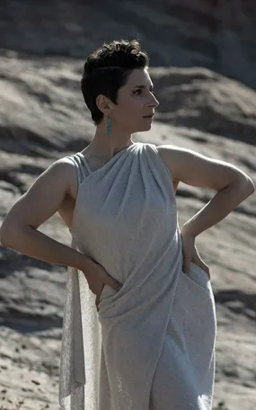 Moab Dress - Desert Crepe Collection - Limited Availability